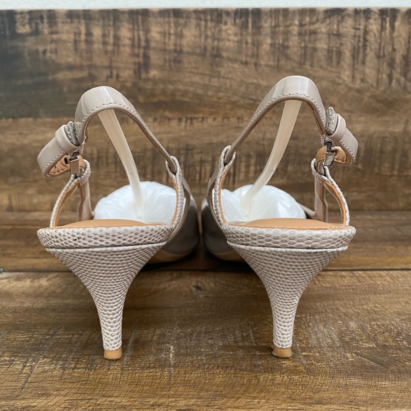 Calvin Klein | Kitten Heel Shoe in Patent Leather - Picture 6 of 9